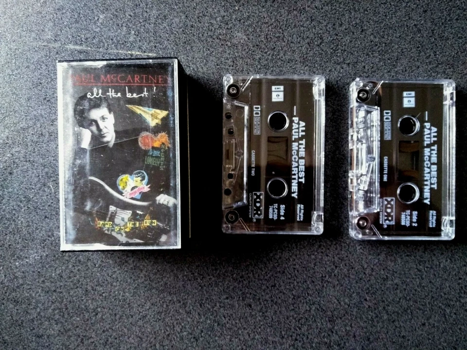 PAUL MCCARTNEY  ALL THE BEST DOUBLE CASSETTE TAPE  - Image 2 of 3