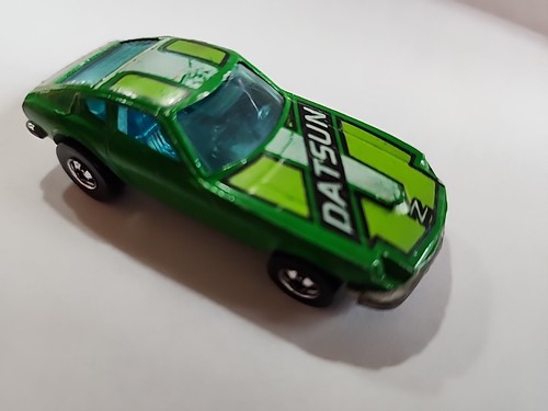 Vintage 1980 Hot Wheels Green Z Whiz Datsun 240z BW Blackwalls Hong Kong - Picture 9 of 13