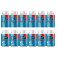 Free Sugar Pro   Support for Blood Health and Daily Well-Being - 12 Bottles