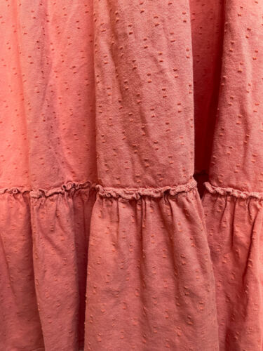 Old Navy Womens Maxi Dress Size XXL Pink Smocked Peasant Cottagecore Prairie - Picture 5 of 8
