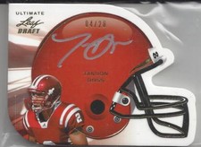 Tandon Doss 2011 Ultimate Leaf Draft Rookie Auto Helmet Card 4/20