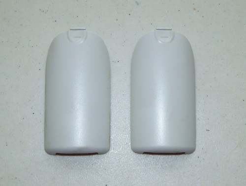 (2) White Panasonic Phone Battery Covers For Model KX-TGA931s Phones *READ*