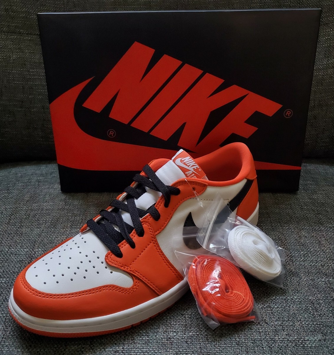 Nike Air Jordan 1 Low OG Starfish 2021 US Size 10.0 Brand New | eBay