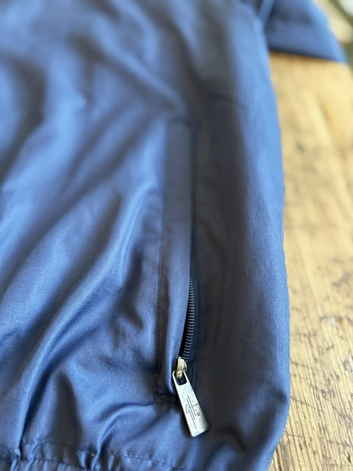 CHAQUETA CORTAVIENTOS CON CAPUCHA MANGA LARGA DELANTERA CREMALLERA HARVEY BLUEWATER CHICO XL Foto 3 de 4