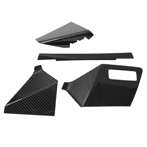 NEW Carbon Fiber Center Console Dashboard Trim for Audi A3 S3 RS3 2021-2023 - Picture 2 of 8