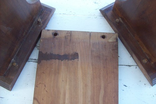 Vintage Wooden Table Top Book Rack~Easy to Disassemble for Storage~20Lx9Dx7.5H - Picture 3 of 4