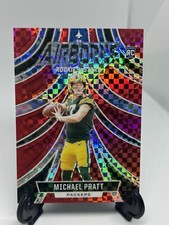 2024 Panini Rookies & Stars - Michael Pratt Airborne Red Checkers Prizm GB 🔥