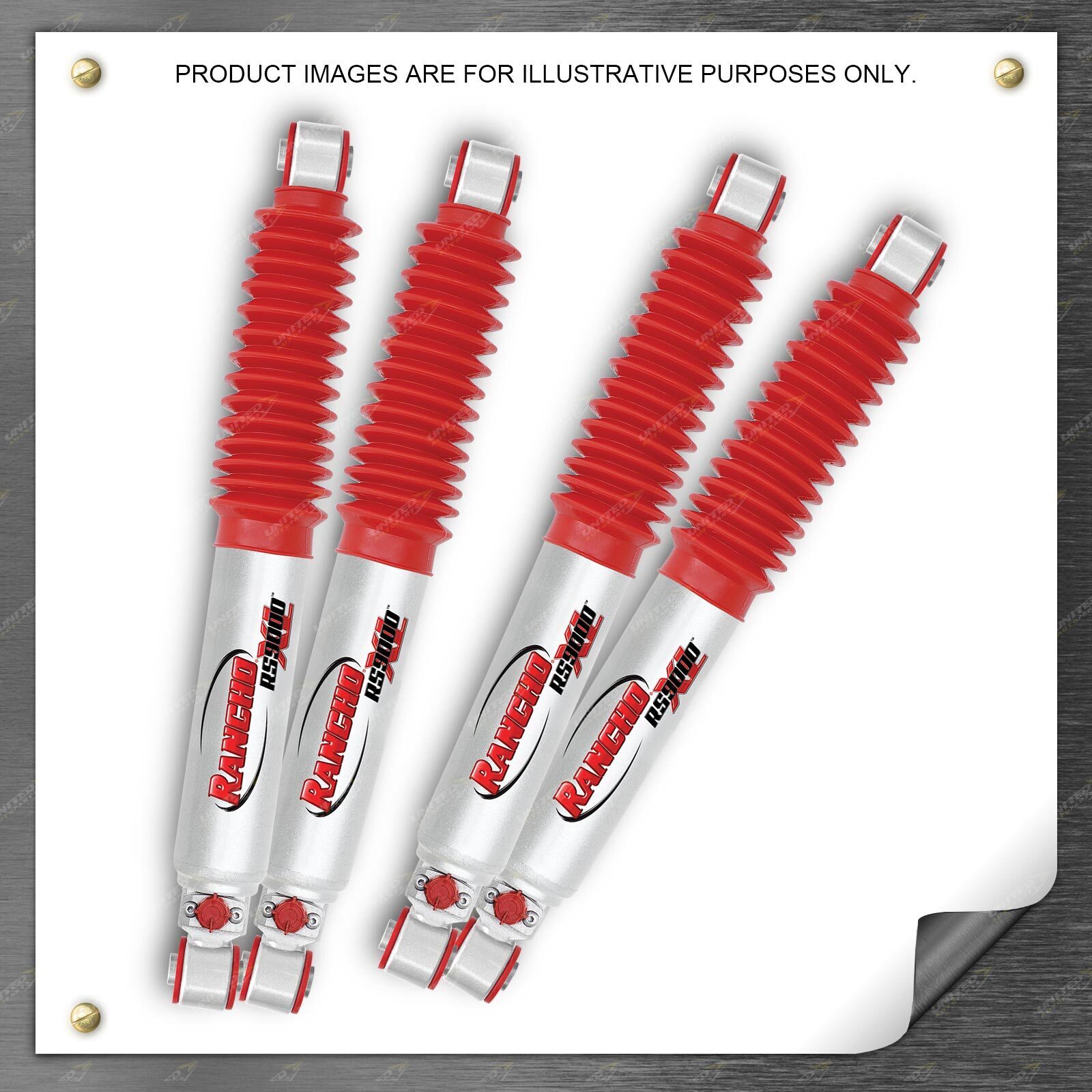 Rancho RS9000XL Shock Absorbers 2 inch Lift for Holden Jackaroo UBS 16