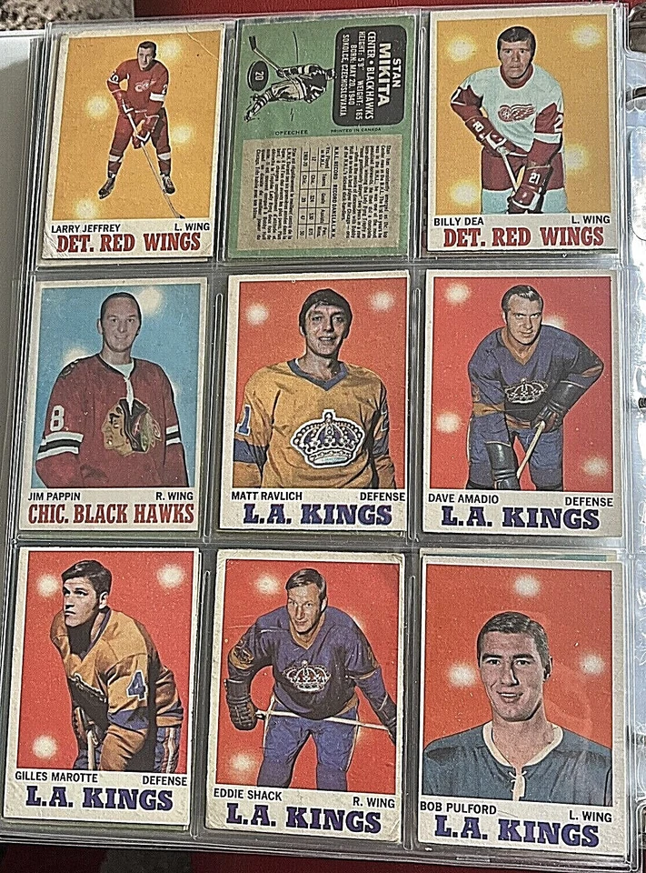 1970-71 O-PEE-CHEE HOCKEY U PICK SINGLES-70/71 OPC-Mixed grade EXC-L@@K! - Image 4 of 4