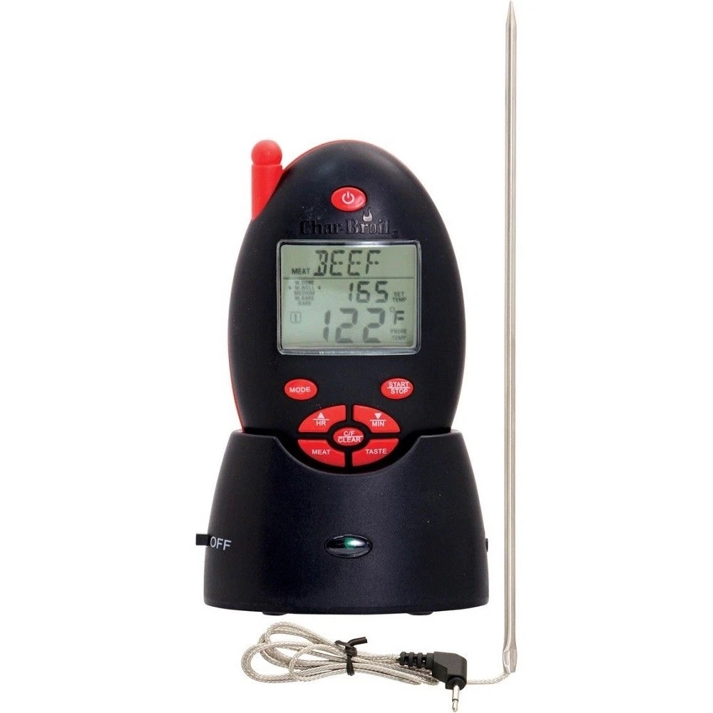 Char-Broil Wireless Grilling Thermometer - Digital, 8 meat settings (00178)