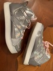 Pre Owned Very Nice 9 Light Mode/ Rechargeable Girl Skechers Size 2 Color Silver — photo 8