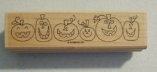 Stampin' Up "Smiling Pumpkin" Stamp Halloween, Fall