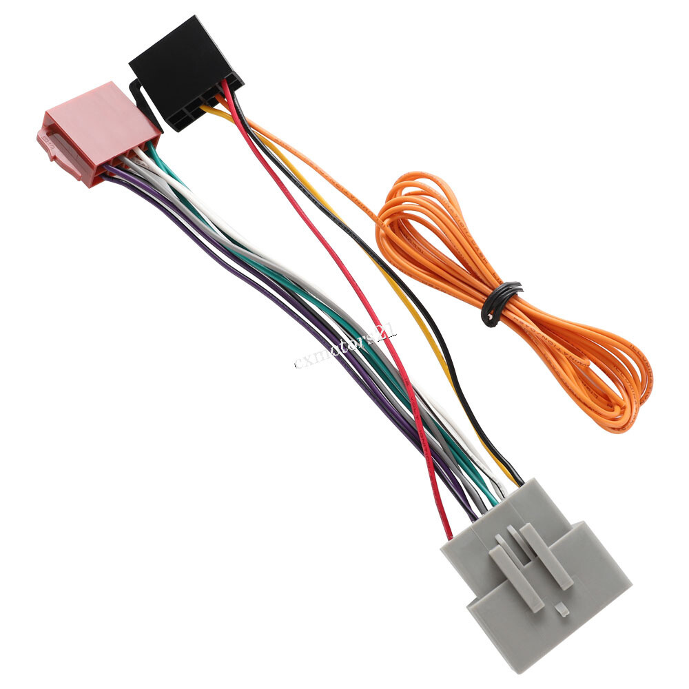 ISO Adaptor Aftermarket Radio Wiring Harness Adapter For Select Volvo