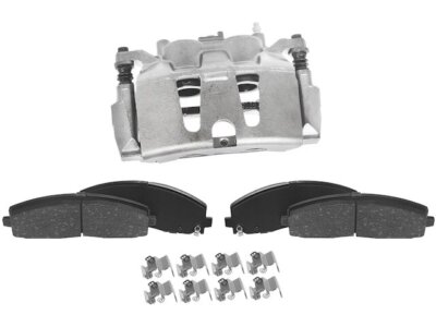 For 2017-2020 Chrysler Pacifica Brake Pad and Caliper Kit Detroit Axle 33461MKWV