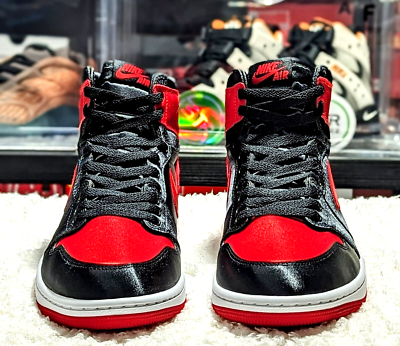 Nike Air Jordan Retro 1 High OG Satin Bred Red FD4810-061 Nike Air Jordan Retro 1 High OG Satin Bred Red FD4810-061