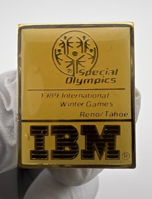 IBM Special Olympics 1989 International Winter Games Reno Tahoe. Vintage.