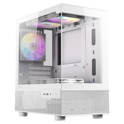 Antec CX200M RGB Elite White PC Computer MID-TOWER GAMING Case