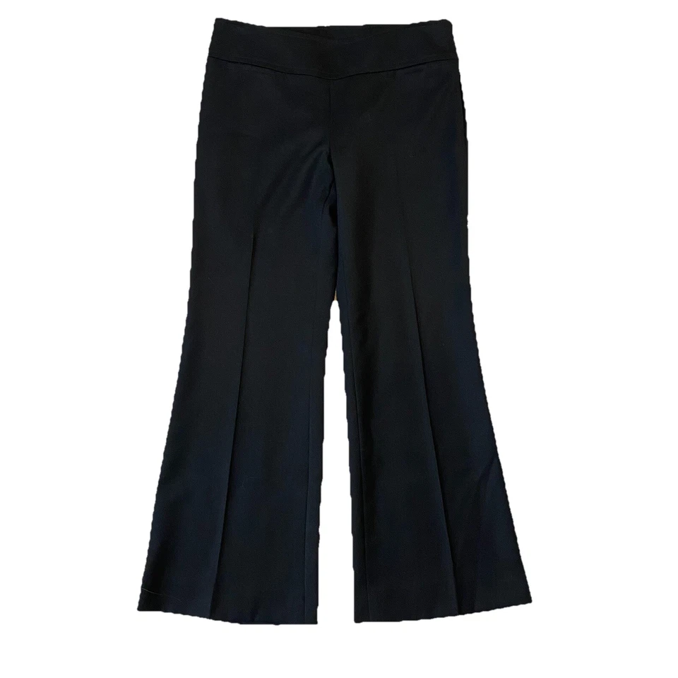 Burberry London Women 100% Wool Bootcut Lined Pants Trousers Sz 8 Made in Italy - Image 2 of 4