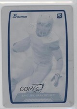 2013 Bowman Printing Plate Cyan 1/1 Miguel Maysonet #156 0t3