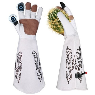 Heavy-Duty Thorn-Proof Gardening Gloves for Pruning & Cactus Trimming