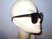 Gucci GG0451SA 001 Black Frame Gray Green Lenses Sunglasses