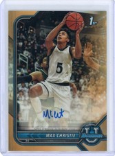 2022 Bowman Chrome #BCPA-MC Max Christie Bronze Auto /25 Rookie RC