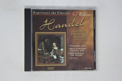 Experience the Classics: Handel CD George Frederick Handel