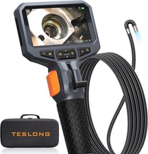 10FT Articulating Borescope with Light, 0.25inch Two-Way Endoscope Camera