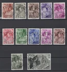 BELGIUM 1941 Orval fine used 556/567