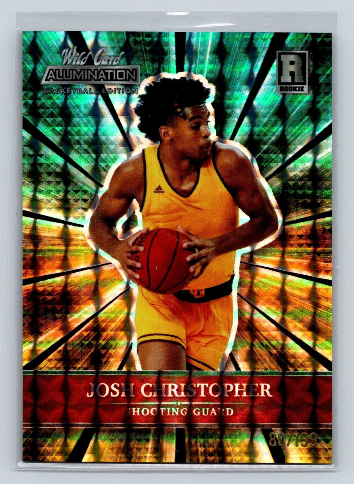 2022 Wild Card Josh Christopher Alumination Rookie ABC-43  (/199)