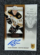 RYAN SPOONER Rookie Ticket Autograph Card 2013-14 Panini Contenders