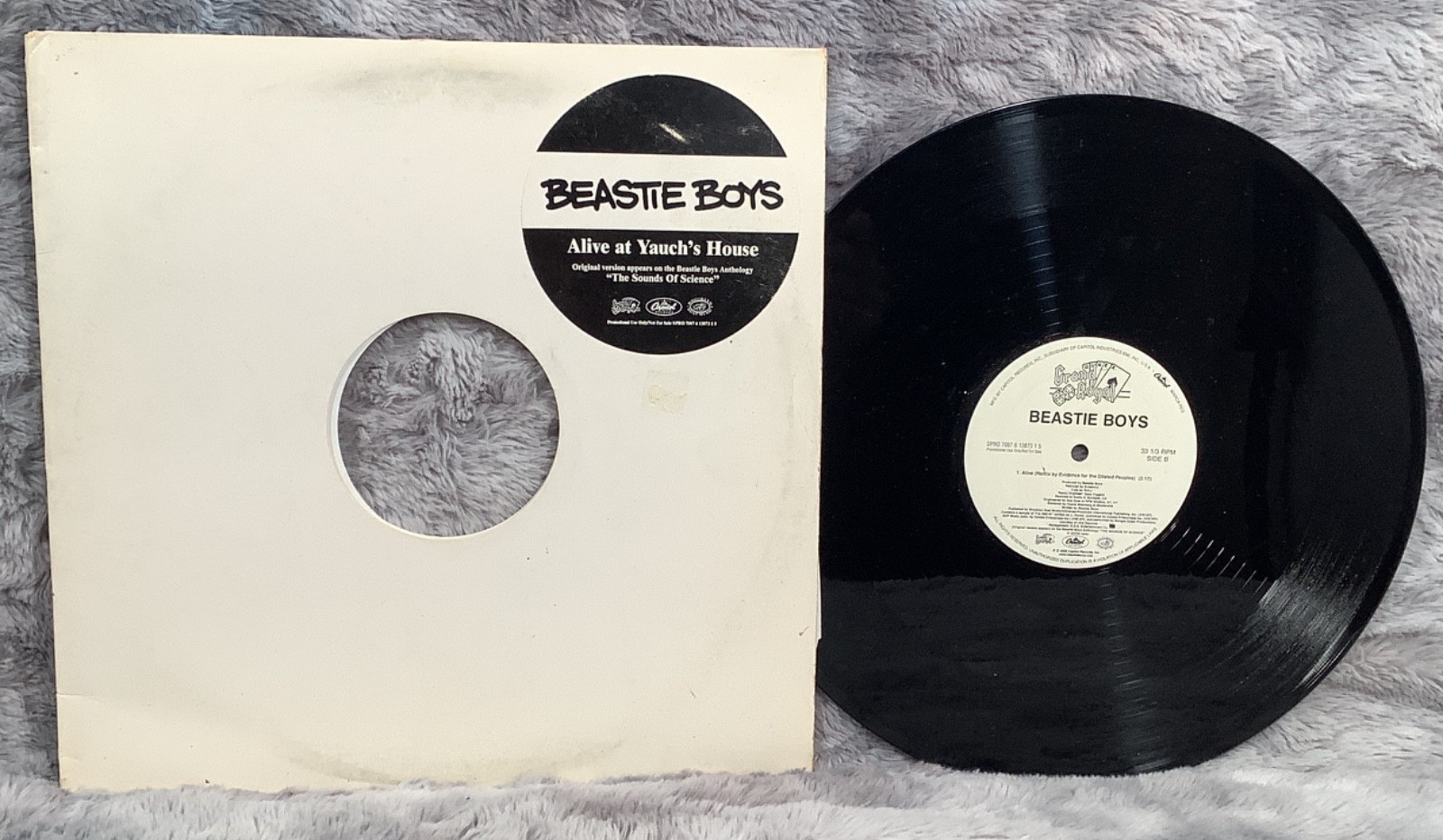 Beastie Boys – Alive at Yauch’s House 12″ Promo / Evidence Remix - VG+