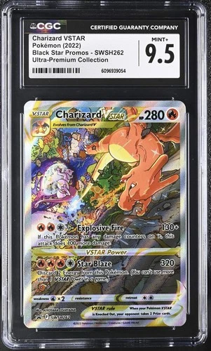 Charizard Vstar SWSH262 CGC 9.5 2022 Ultra Premium Collection Promo Pokemon