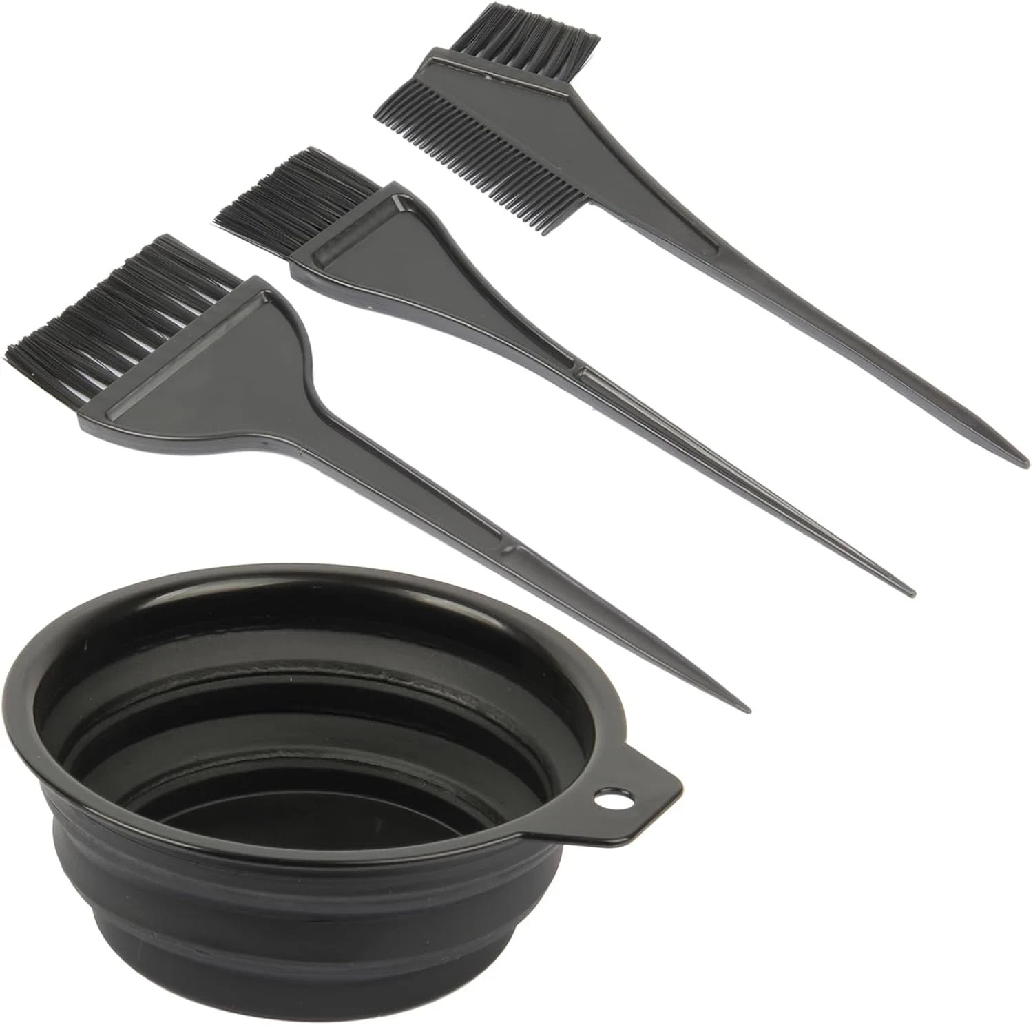 Brush And Bowl Set, Includes Mixing Bowl, Tint Comb And Bru