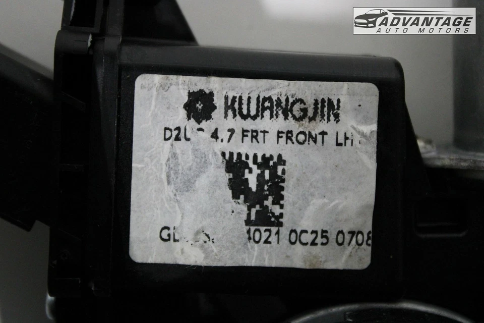 2018-2024 CHEVROLET EQUINOX ПЕРЕДНЯЯ ЛЕВАЯ ВОДИТЕЛЬСКАЯ ДВЕРЬ СТЕКЛОПОДЪЕМНИК И МОТОР OEM - Изображение 4 из 4