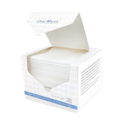 Disposable Face Towels 30 Count Extra Thick, Soft & Skin-Friendly Makeup Remo...