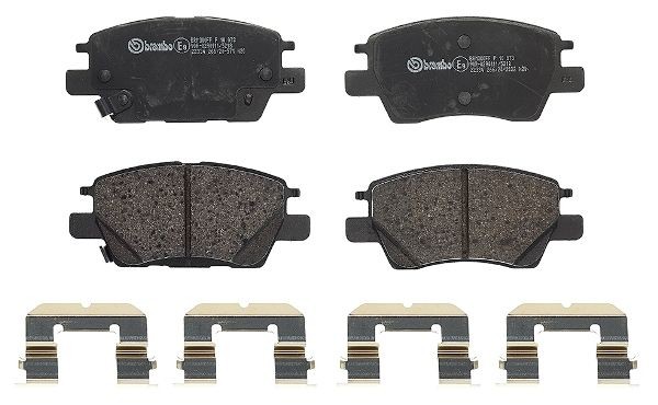 Plaquettes de frein Brembo P 10 073 pour supprimer les vibrations au freinage