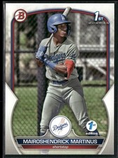 2023 Bowman 1st Edition #BPPF-55 Mairoshendrick Martinus