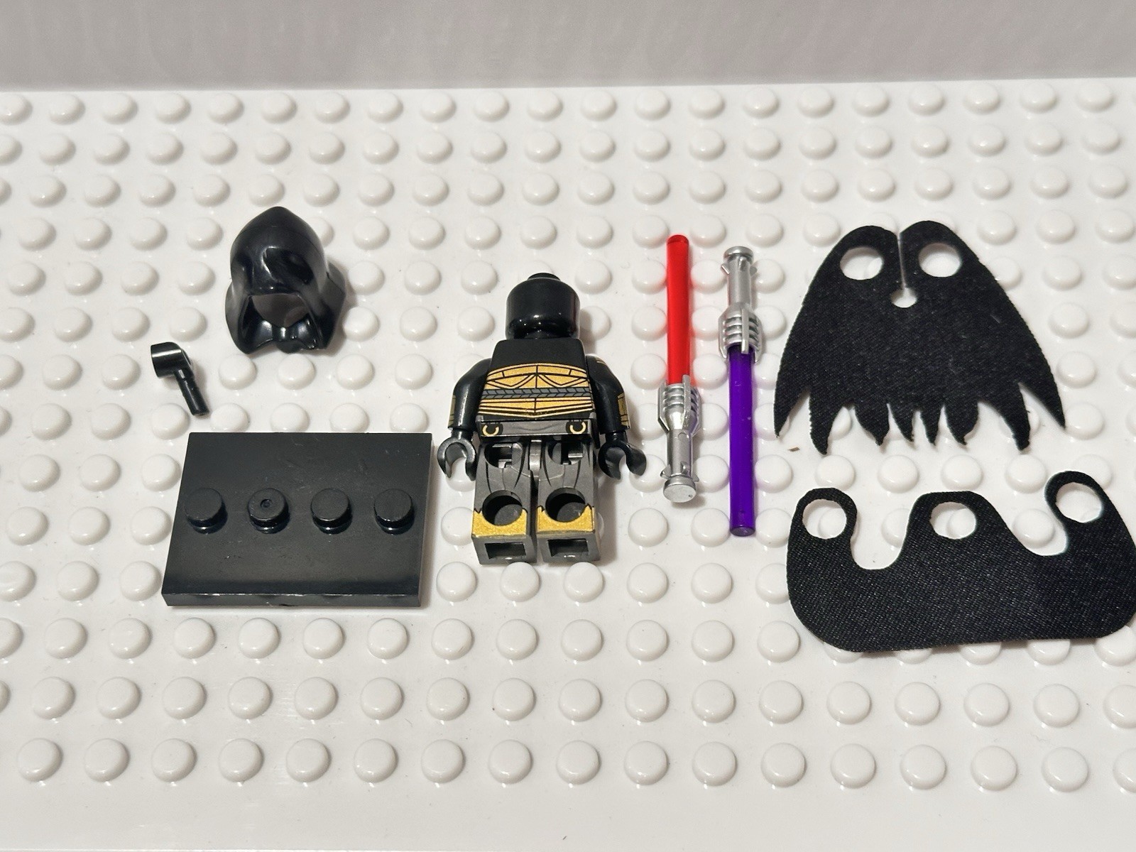 CUSTOM Printed Star Wars Darth Revan Brick V3 Minifigure