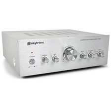 Skytronic 103.311 HiFi Power Amplifier 400W Stereo Sound System