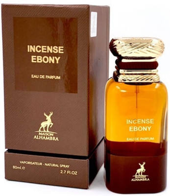 Incense Ebony Maison Alhambra Eau De Parfum Herren Damen Duftzwilling 80ml Neu