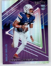 2022 Panini Recon Draft Picks Malik Willis RC #12