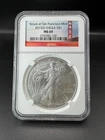 2013 American Eagle Silver Dollar S  $1 MS69 struck at San Francisco mint