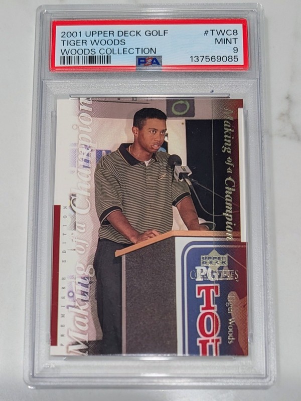 2001 Upper Deck - Tiger Woods Career Tiger Woods #TWC8 (RC)
