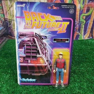 Super 7 ReAction Back to the Future II Future Marty Action Figure New (C43)