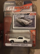 Greenlight GL Muscle 1970 Chevrolet Camaro Z/28, White, 1:64, free s&h