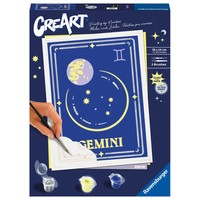 Ravensburger Creart - Malen Nach Zahlen 23742 - Sternzeichen Zwillinge - Ab 14 J