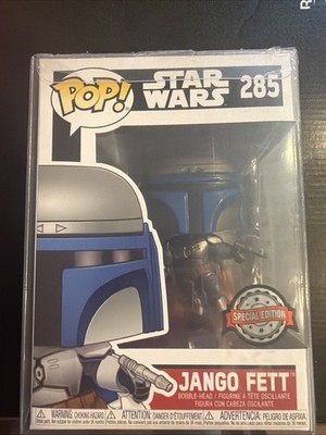 Funko Pop!Star Wars - Jango Fett  #285 (Special Edition)(Vaulted)(NIB)