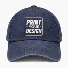 Custom Logo Hat Print Your Design Baseball Cap Personalized Name Text Adjustable
