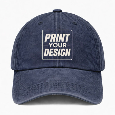 Custom Logo Hat Print Your Design Baseball Cap Personalized Name Text Adjustable